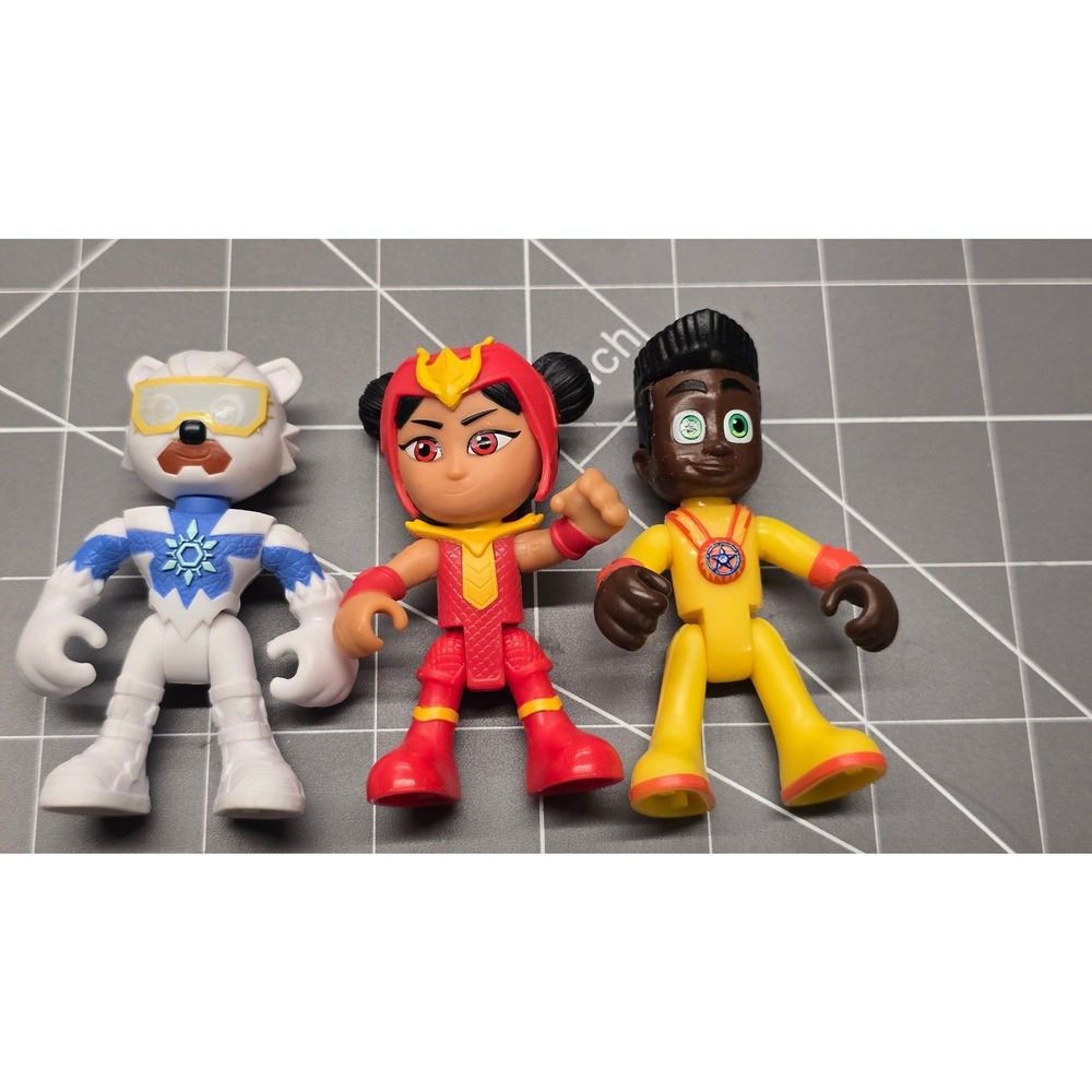 PJ Masks Power Heros by Hasbro Ice Cub Anyu Newton Star 3 Inch